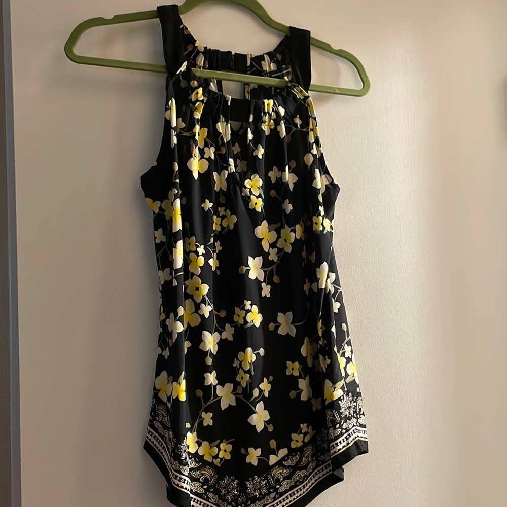 Floral INC International Concepts blouse